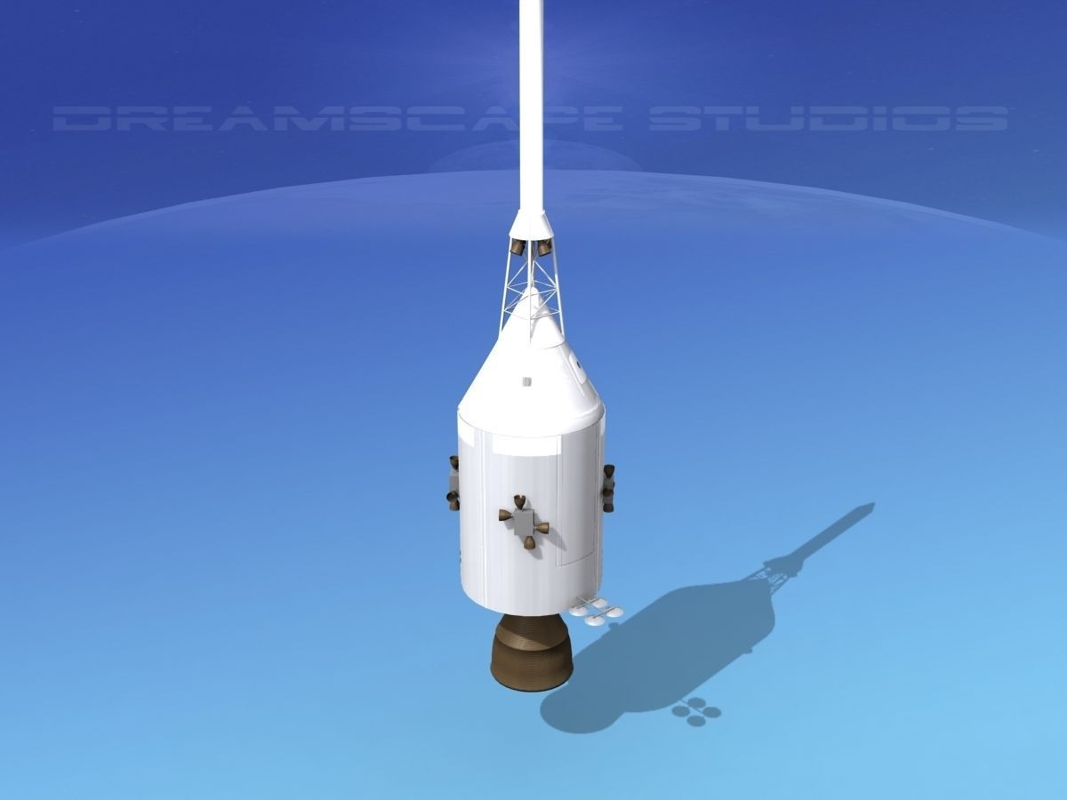 Apollo Service Command Module 3D model_6
