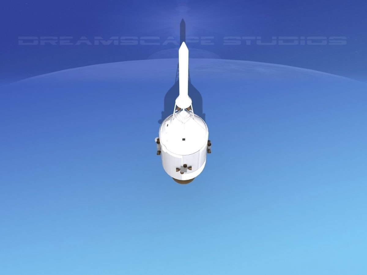 Apollo Service Command Module 3D model_10