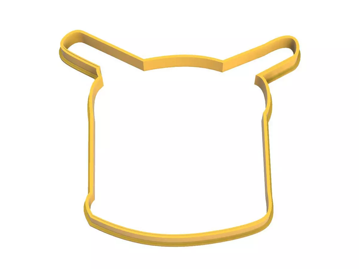 0120 Drum cookie cutter 3D print model_0