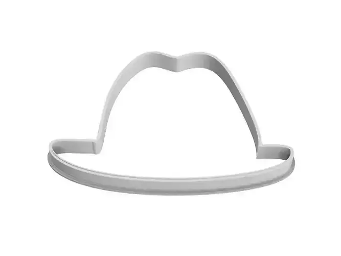 0121 Hat cookie cutter