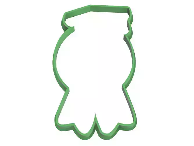 0122 Graduate  cookie cutter