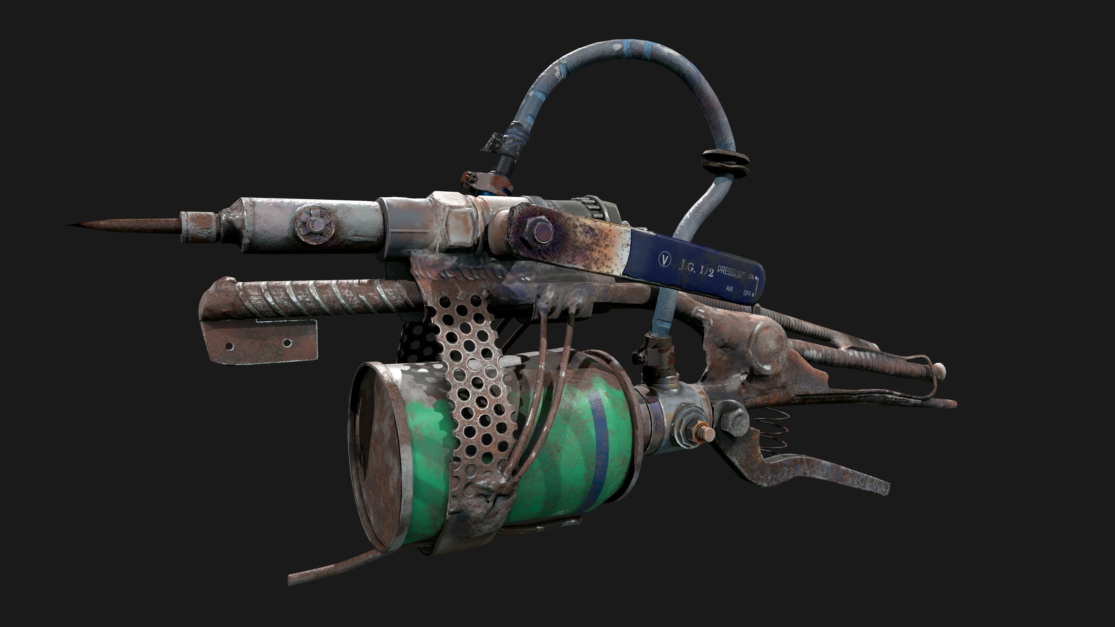 Apocalypse Weapon 2 3D model_8