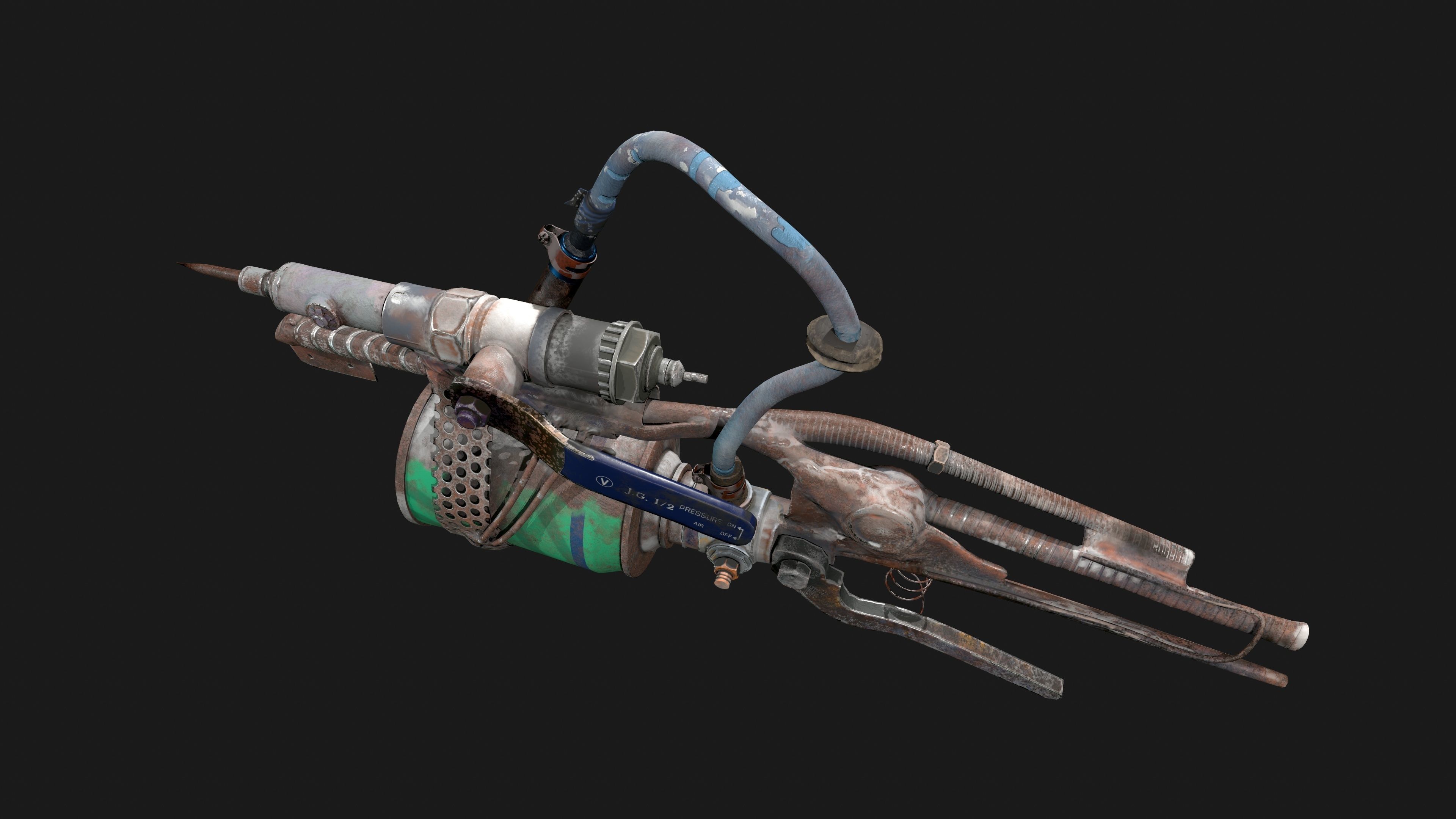 Apocalypse Weapon 2 3D model_5