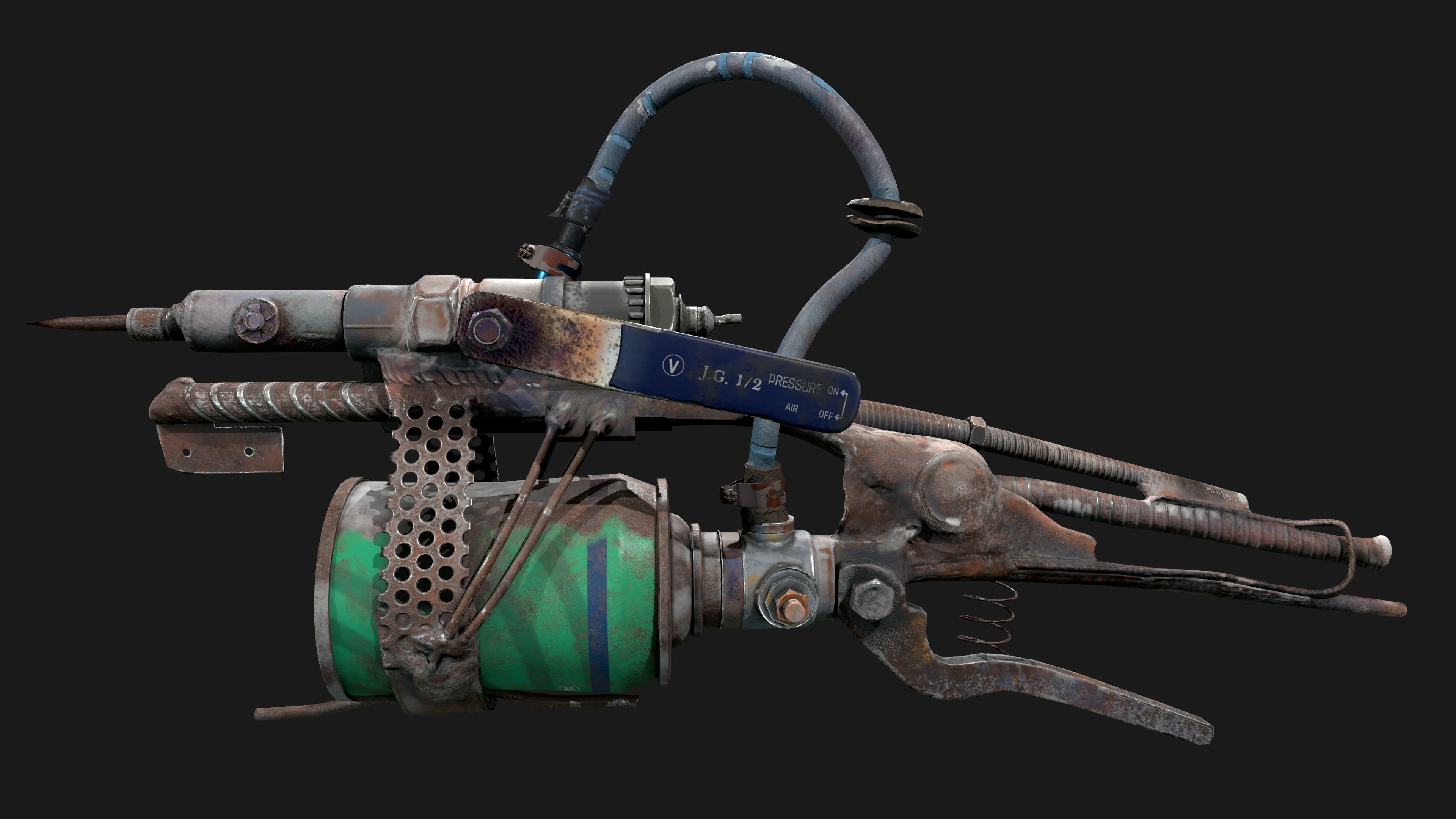 Apocalypse Weapon 2 3D model_7