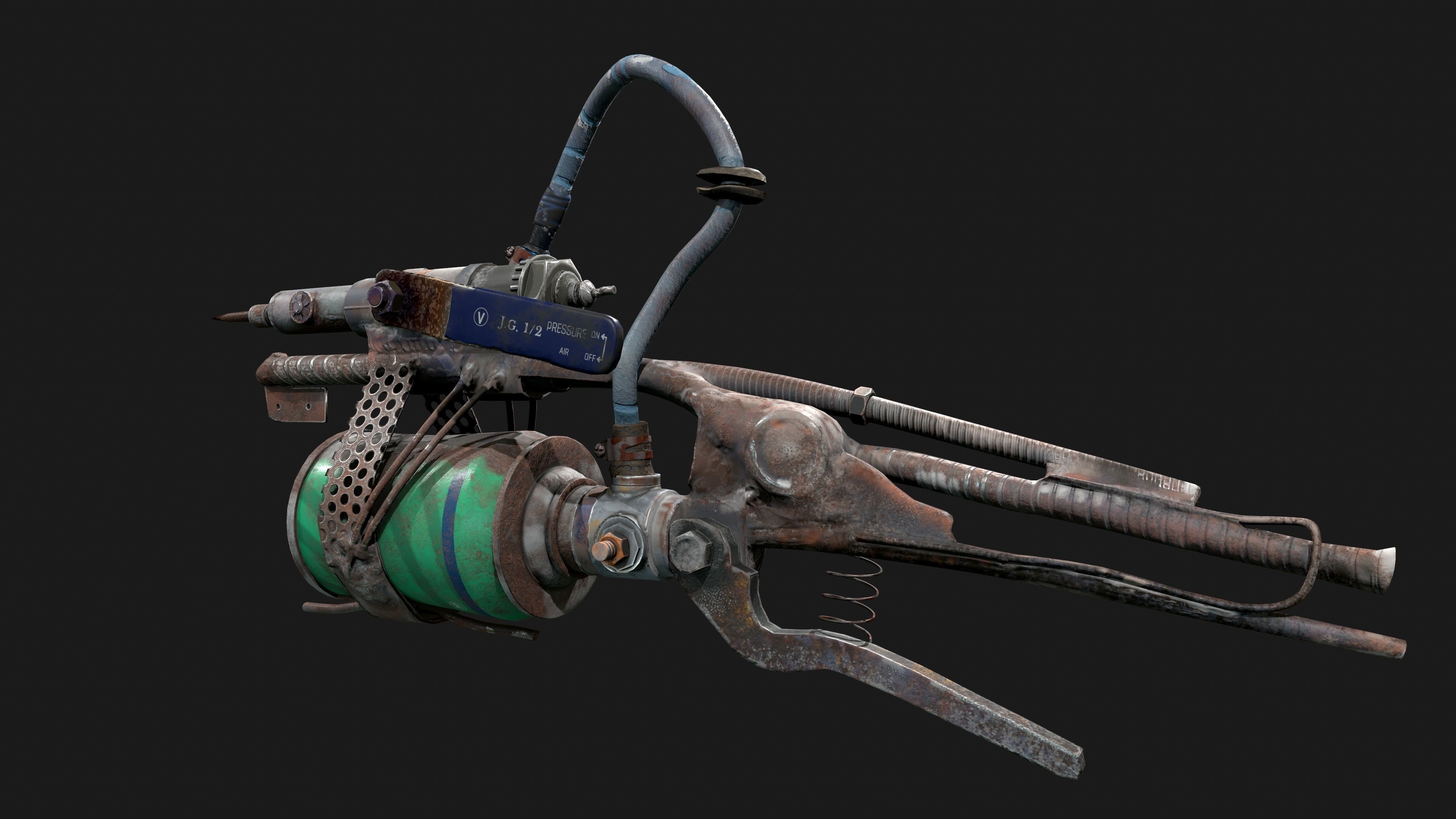 Apocalypse Weapon 2 3D model_9