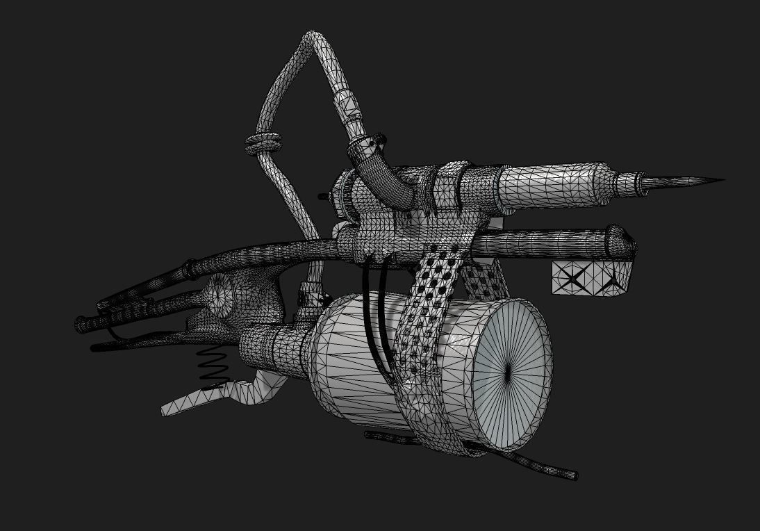 Apocalypse Weapon 2 3D model_2