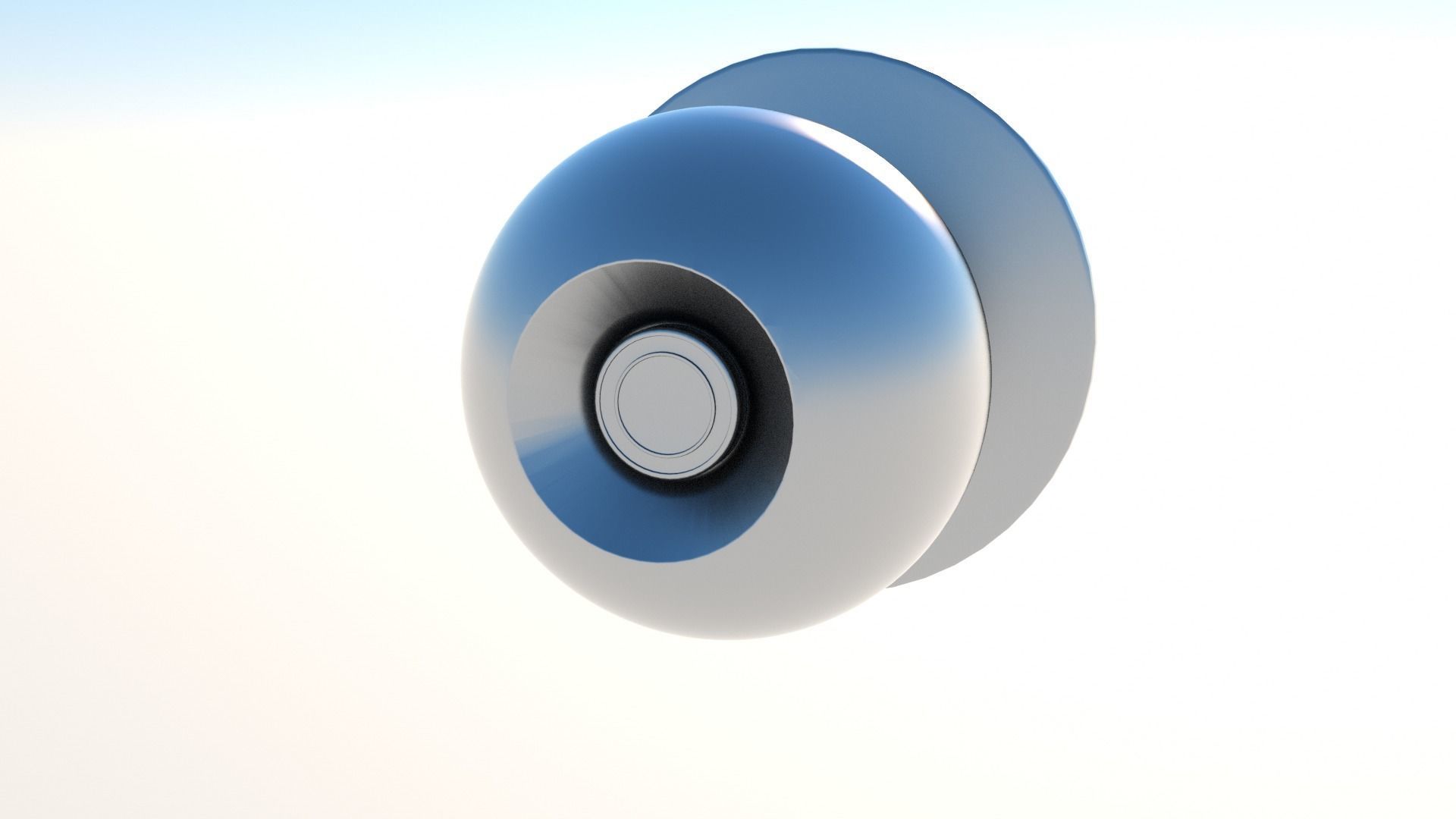 Door Knob Free 3D model_1