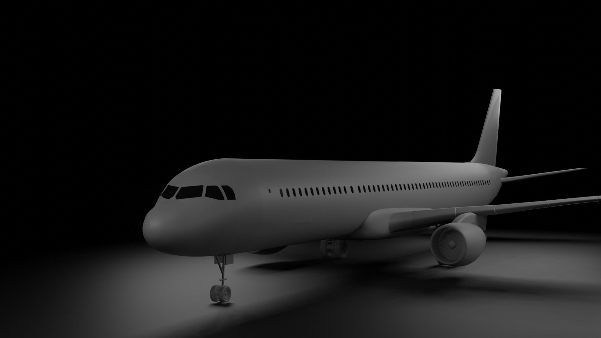 Airbus  A318 A319 A320 A321 Pack 3D model_17