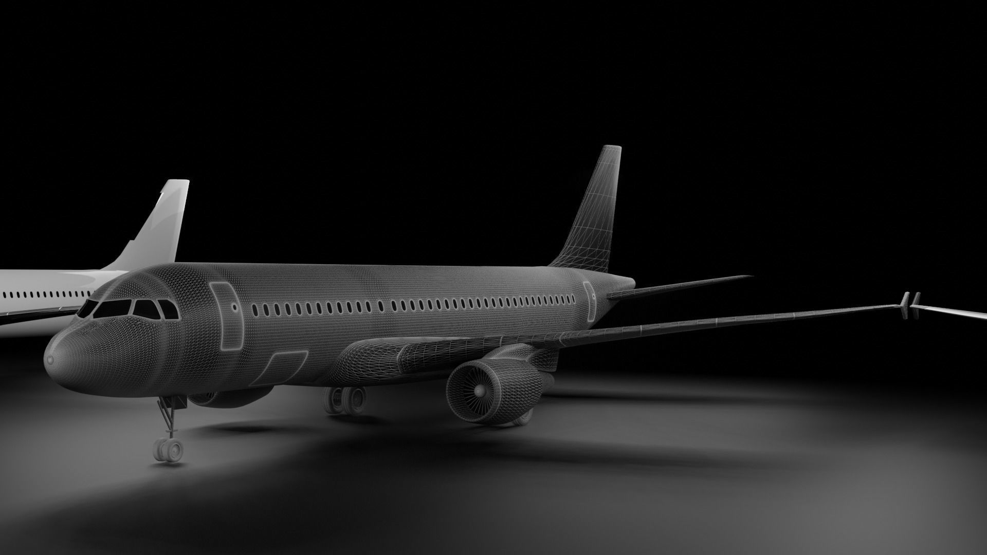 Airbus  A318 A319 A320 A321 Pack 3D model_15