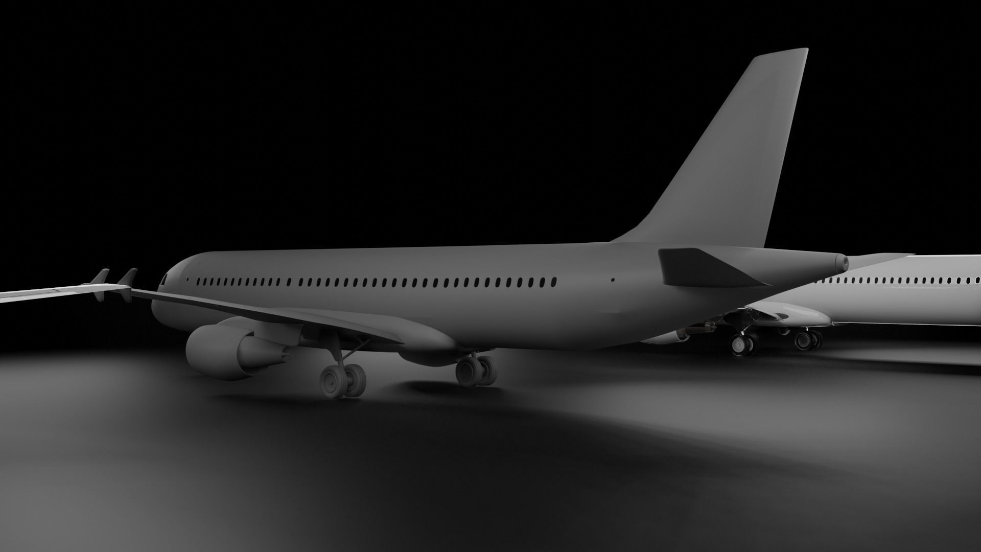 Airbus  A318 A319 A320 A321 Pack 3D model_26