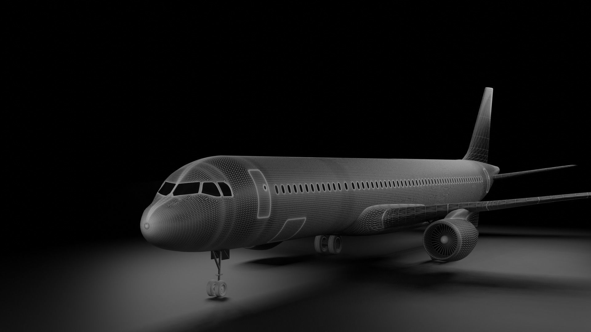 Airbus  A318 A319 A320 A321 Pack 3D model_18