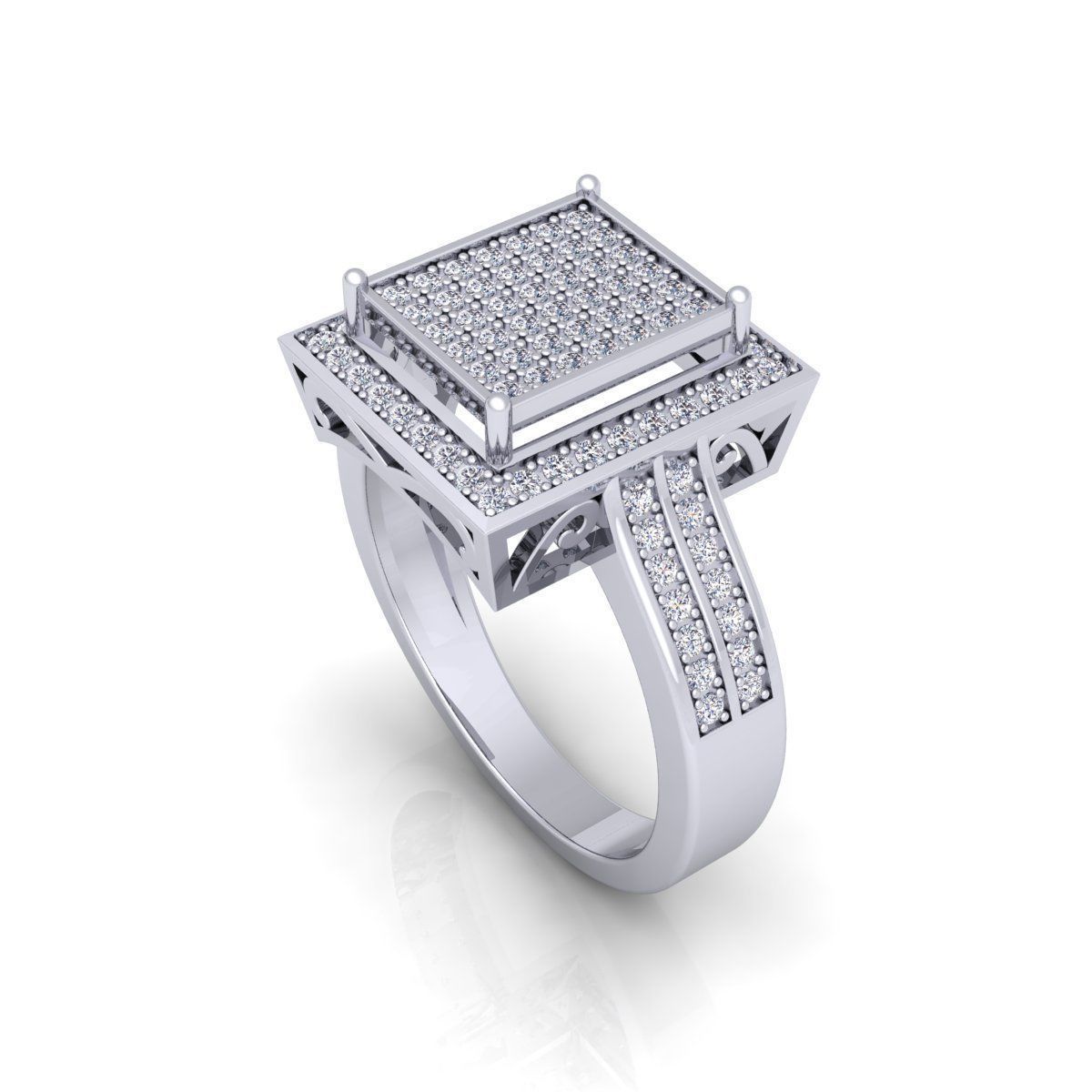 Fancy Means Ring 3D print model_15