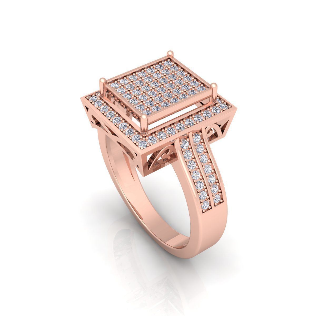 Fancy Means Ring 3D print model_14