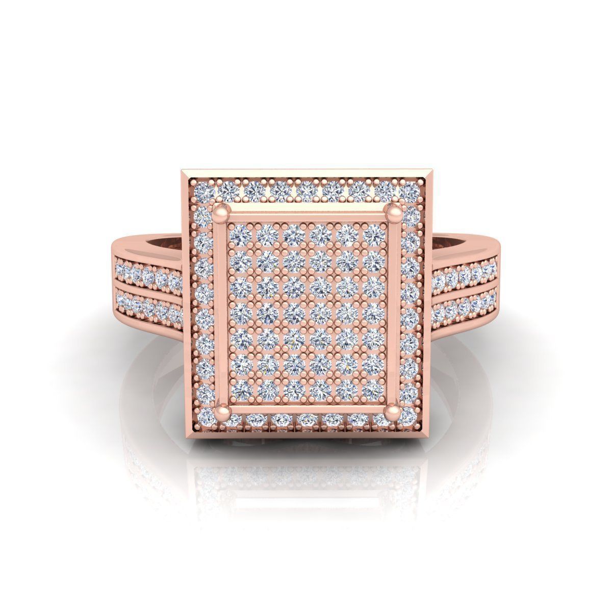 Fancy Means Ring 3D print model_9