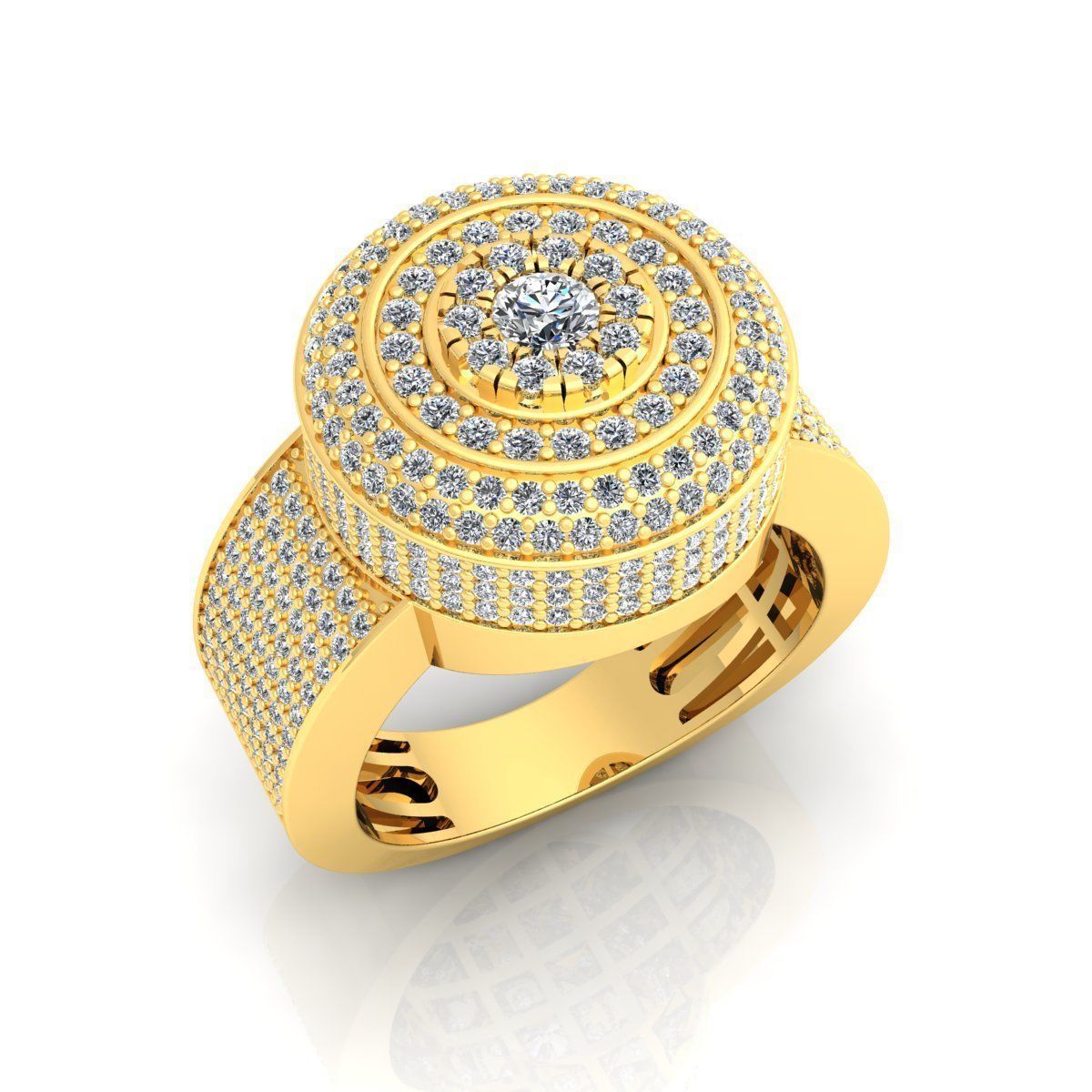 Mens Ring 3D print model_8