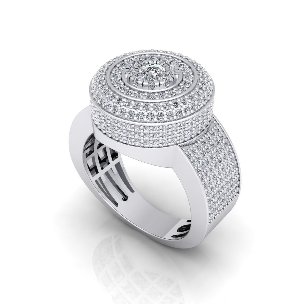 Mens Ring 3D print model_12