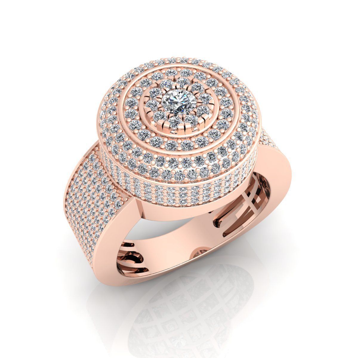 Mens Ring 3D print model_7