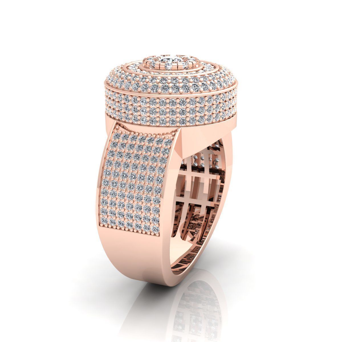 Mens Ring 3D print model_2