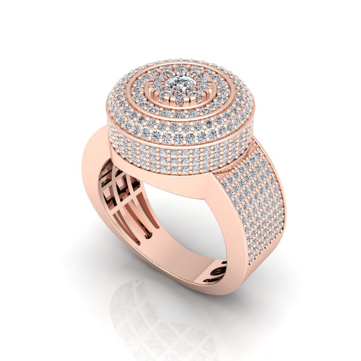 Mens Ring 3D print model_10