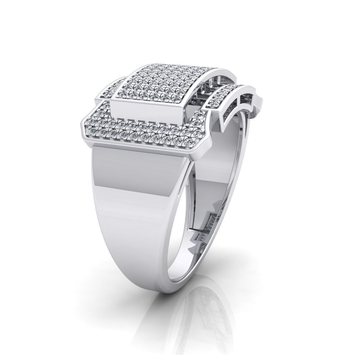 mens Ring 04 3D print model_2