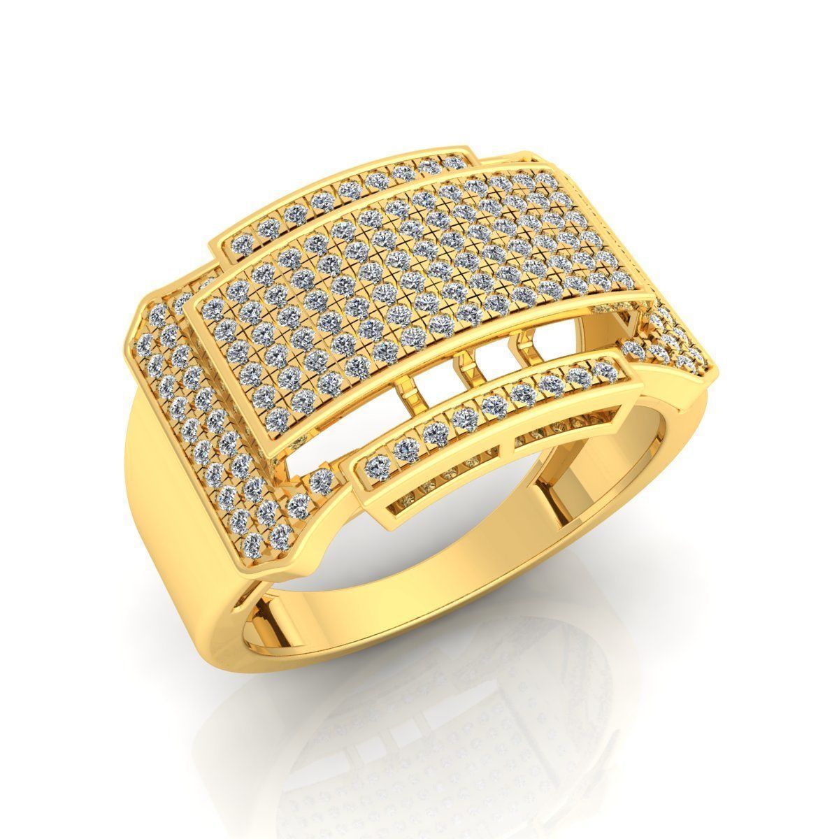 mens Ring 04 3D print model_8