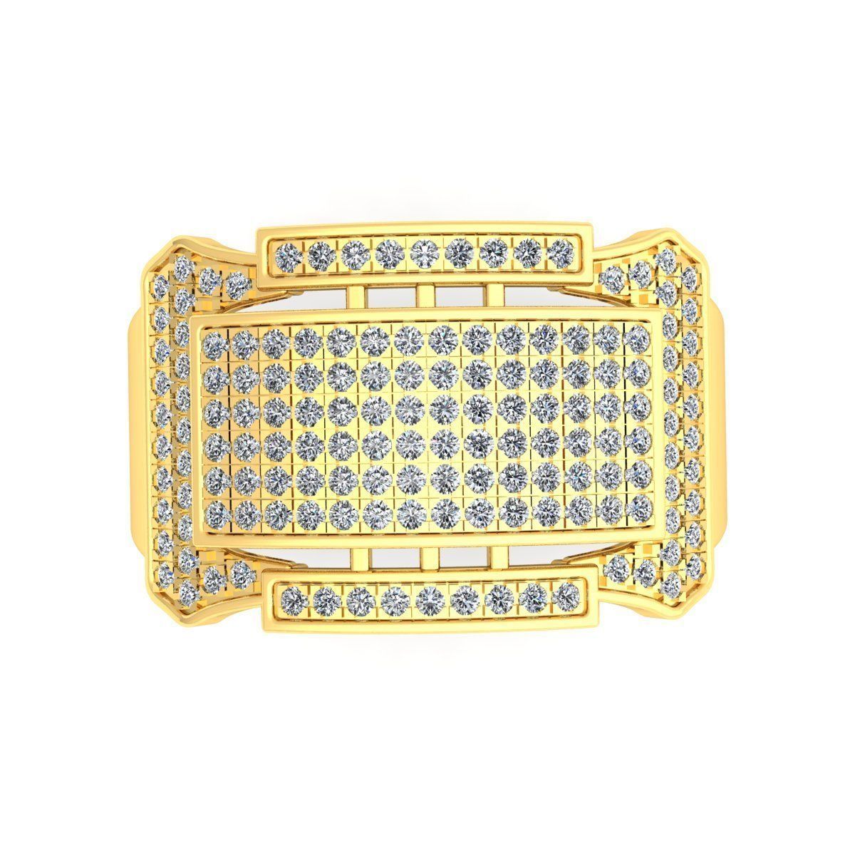 mens Ring 04 3D print model_4