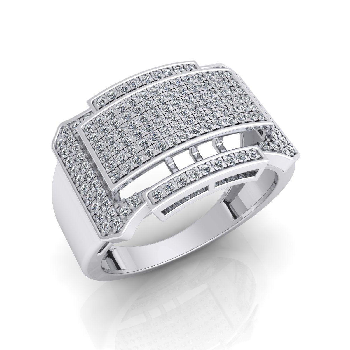 mens Ring 04 3D print model_9