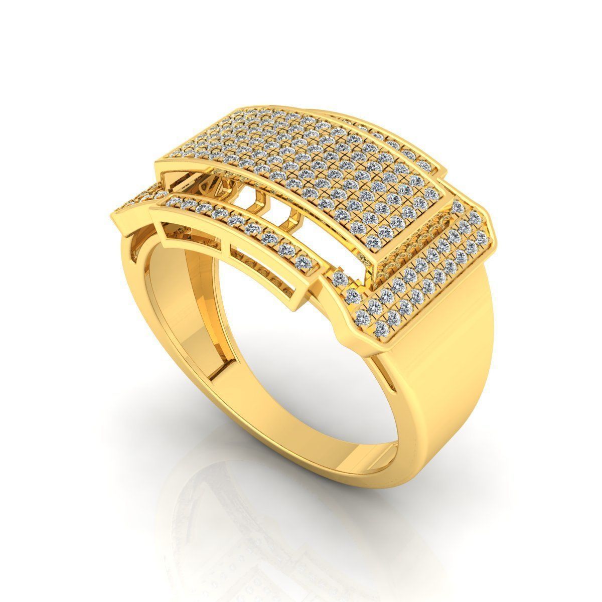 mens Ring 04 3D print model_11