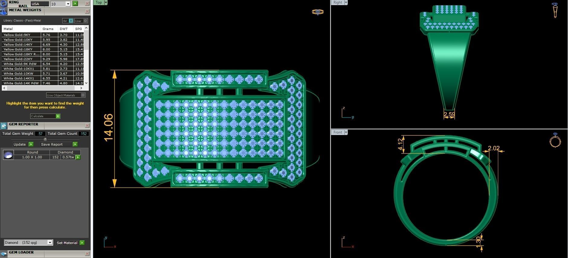 mens Ring 04 3D print model_5