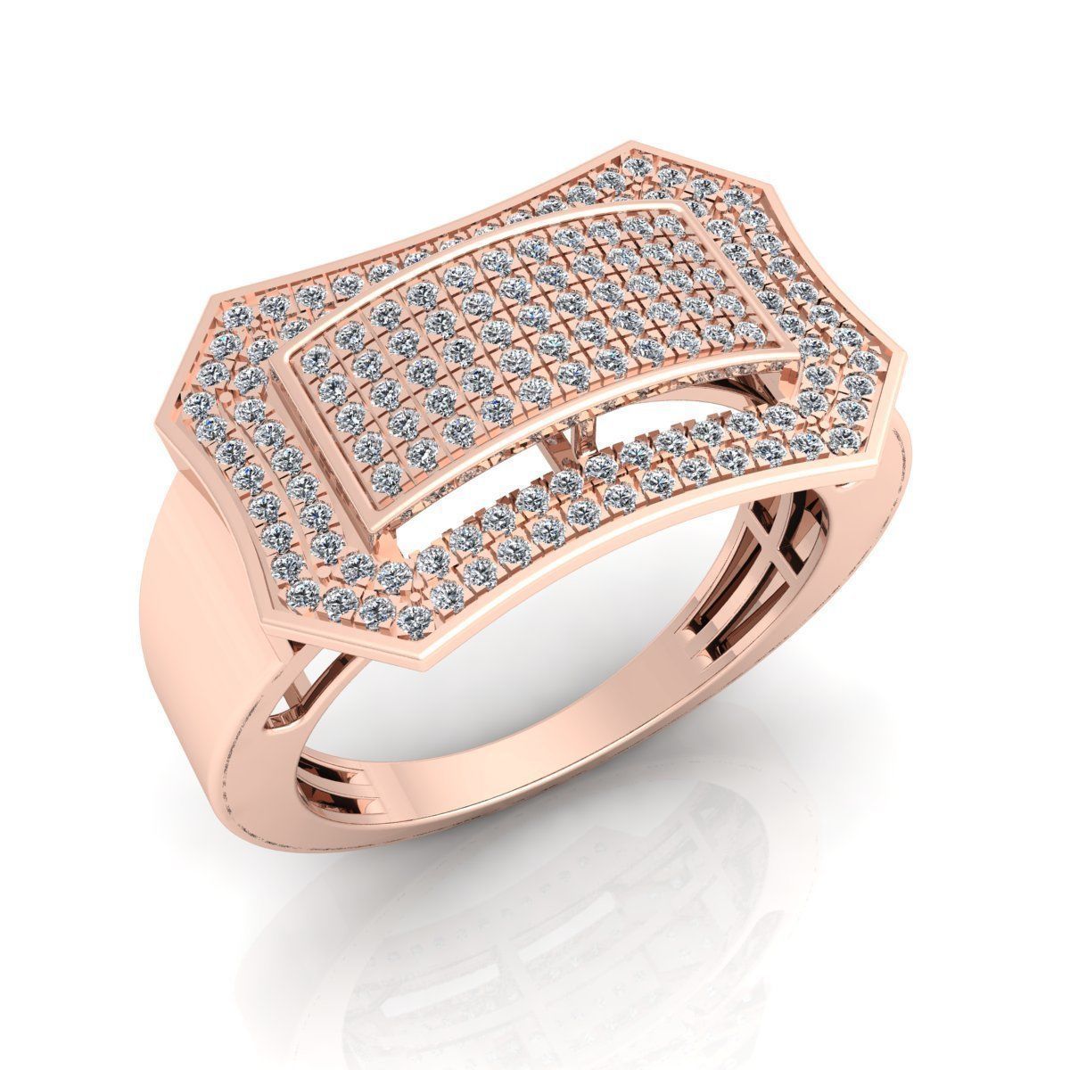 Mens Ring 05 3D print model_7