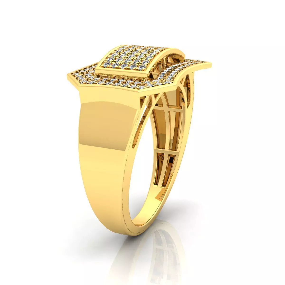 Mens Ring 05 3D print model_0