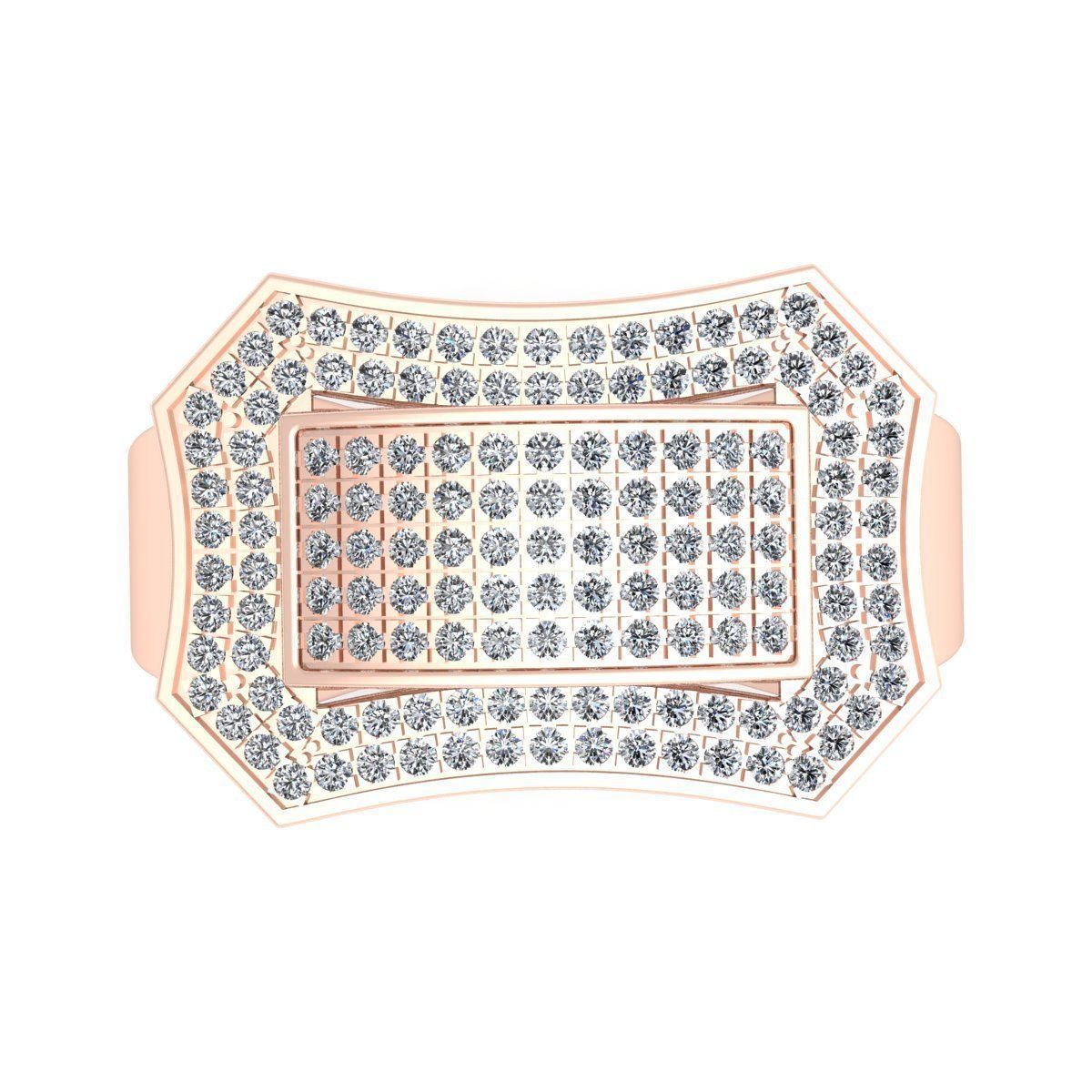 Mens Ring 05 3D print model_3