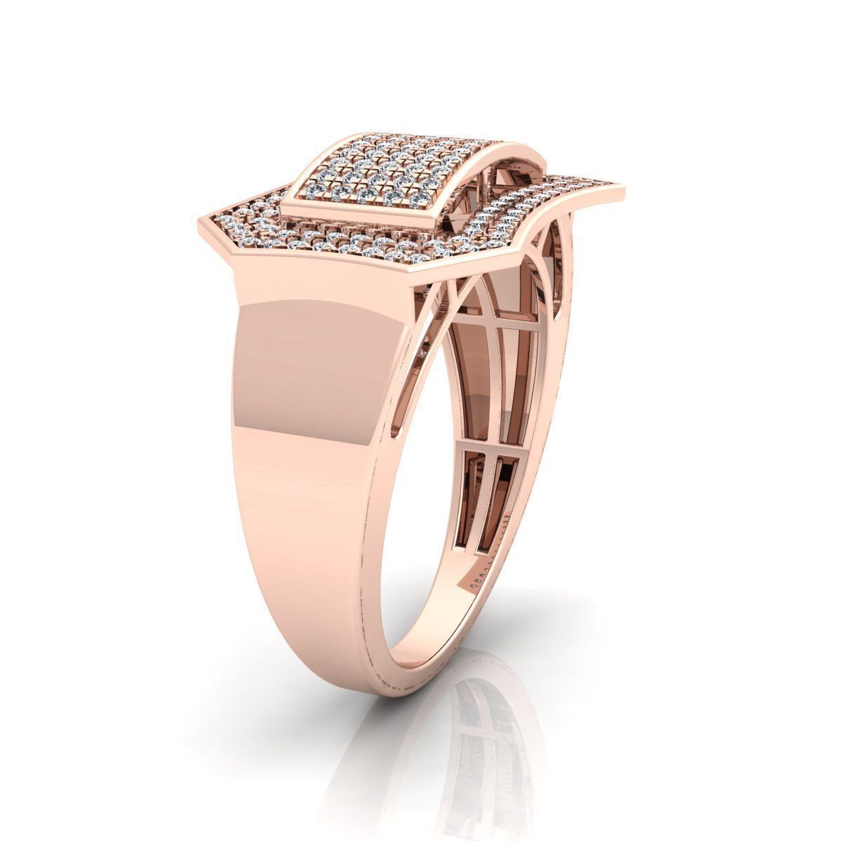 Mens Ring 05 3D print model_1