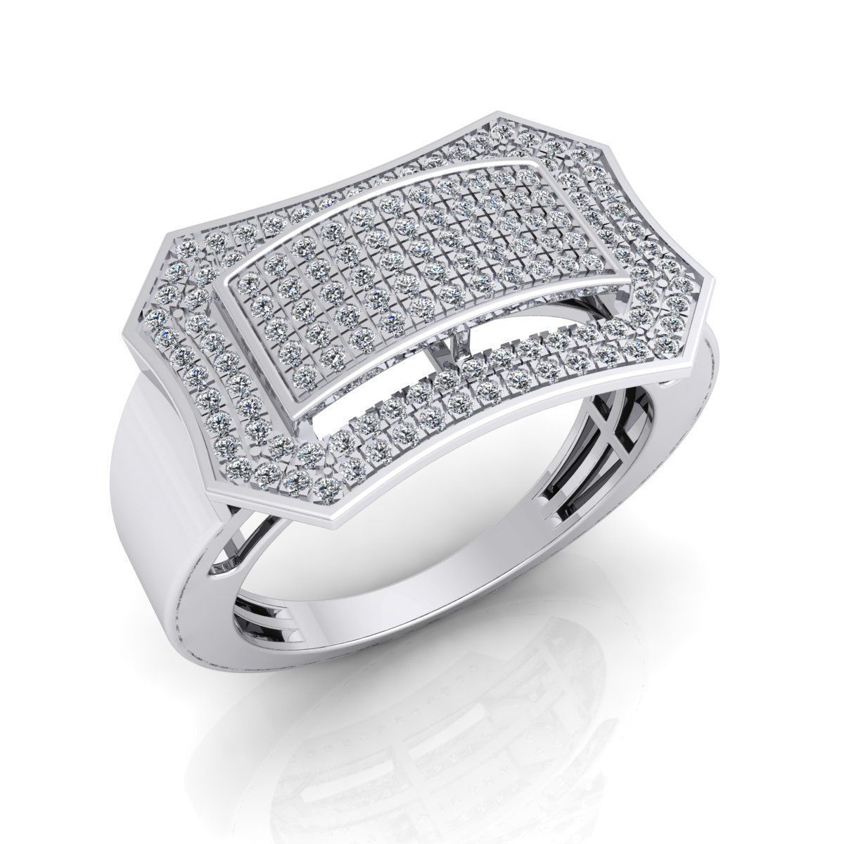 Mens Ring 05 3D print model_9