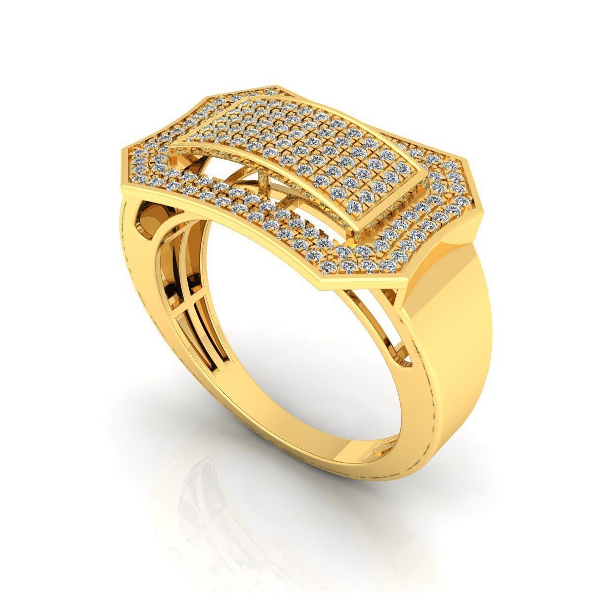 Mens Ring 05 3D print model_11