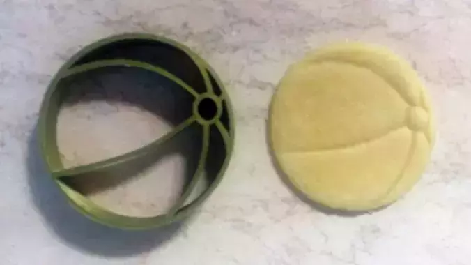 Summer ball cookie cutter 3D print model