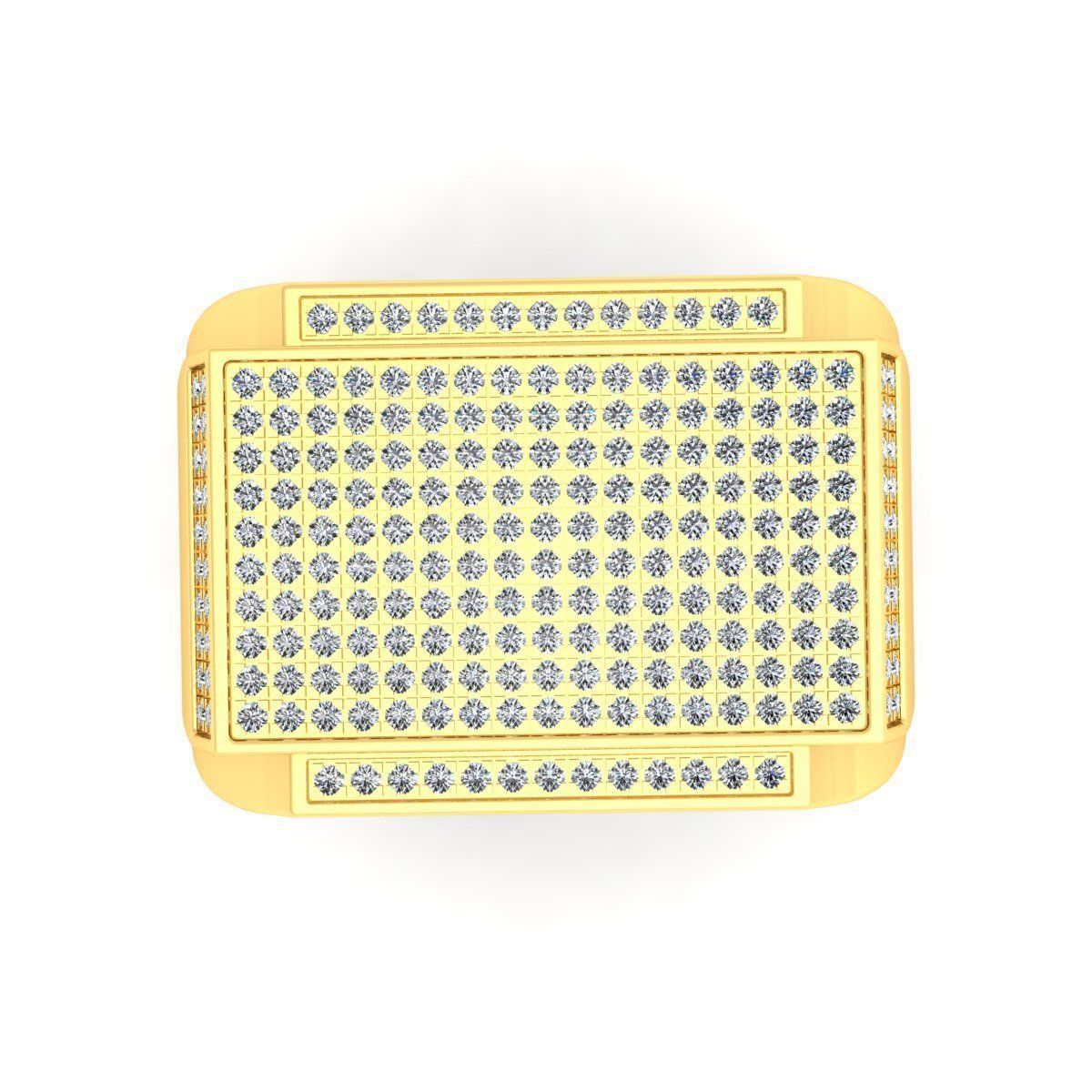 Mens Ring 05 3D print model_9