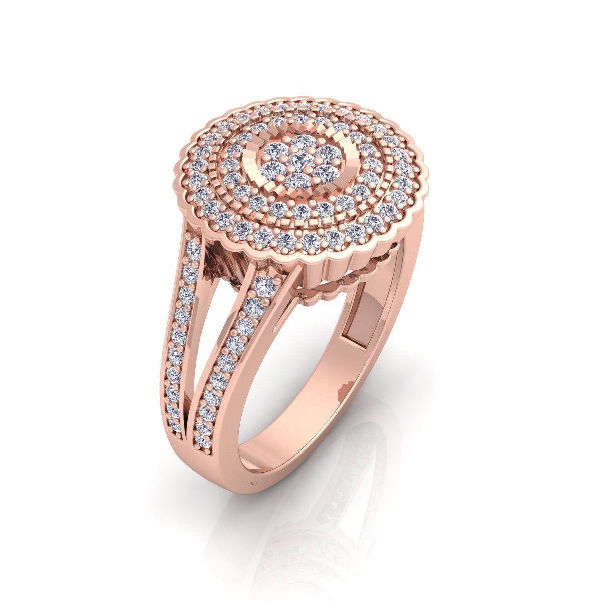 Fancy Look Ring 3D print model_11