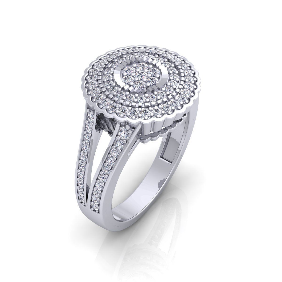 Fancy Look Ring 3D print model_12