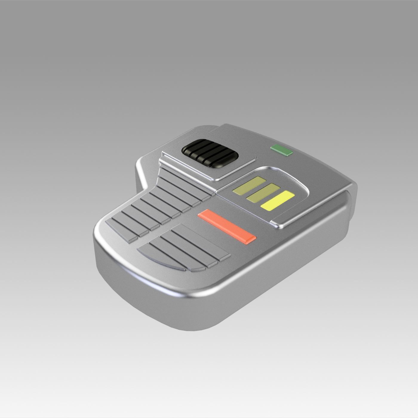 Star Trek Voyager Neural Stimulator Cosplat prop replica 3D print model_2