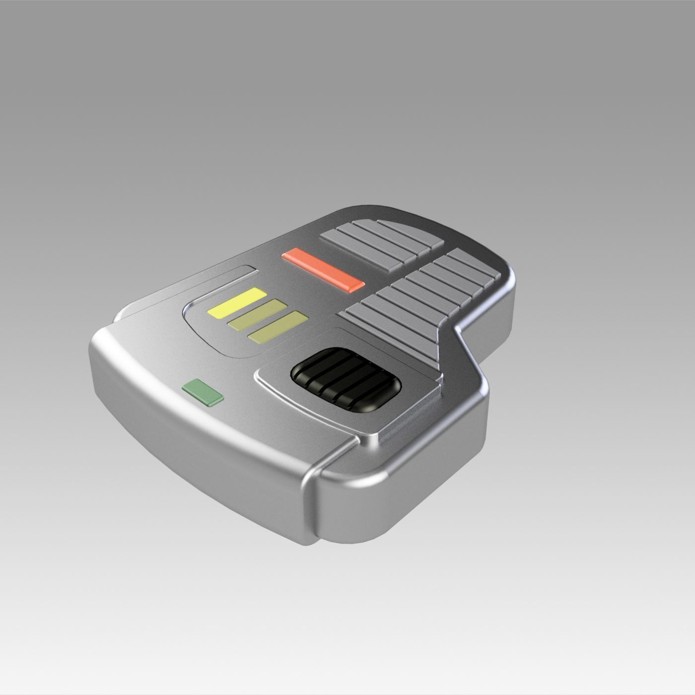 Star Trek Voyager Neural Stimulator Cosplat prop replica 3D print model_6