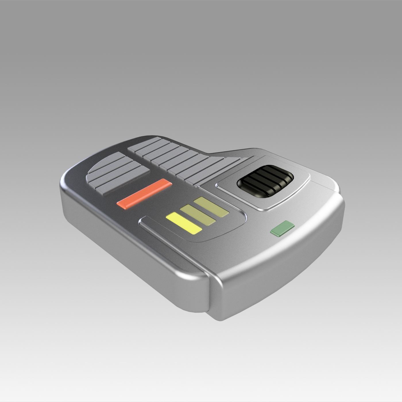 Star Trek Voyager Neural Stimulator Cosplat prop replica 3D print model_4