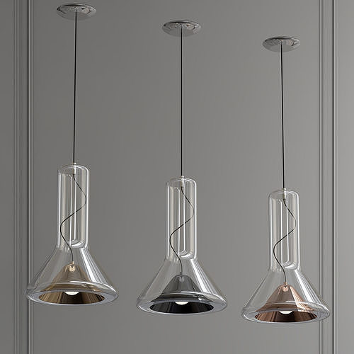 WHISTLE changer pendant light 3D model