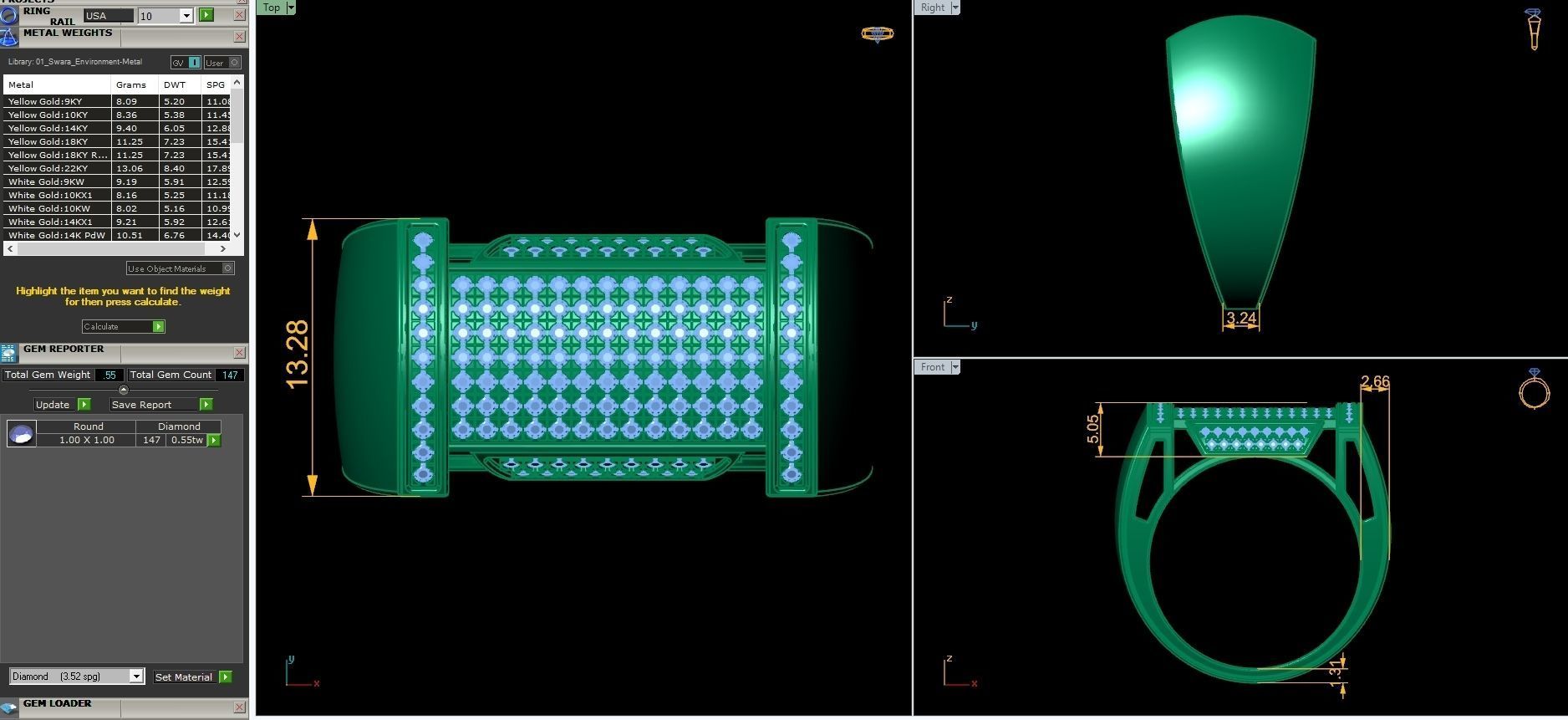 Mens Ring 06 3D print model_6