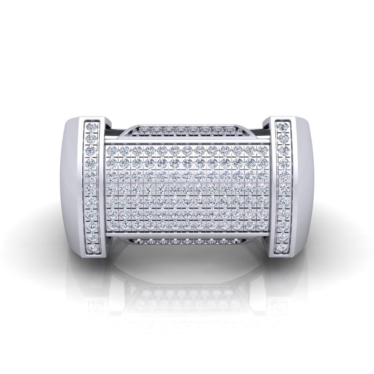 Mens Ring 06 3D print model_5