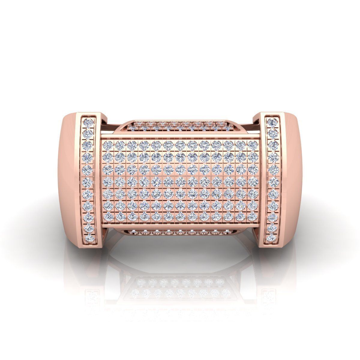 Mens Ring 06 3D print model_3