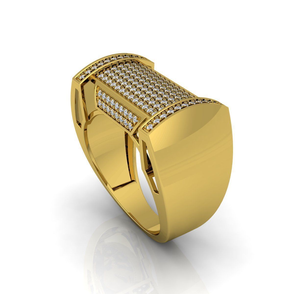 Mens Ring 06 3D print model_13