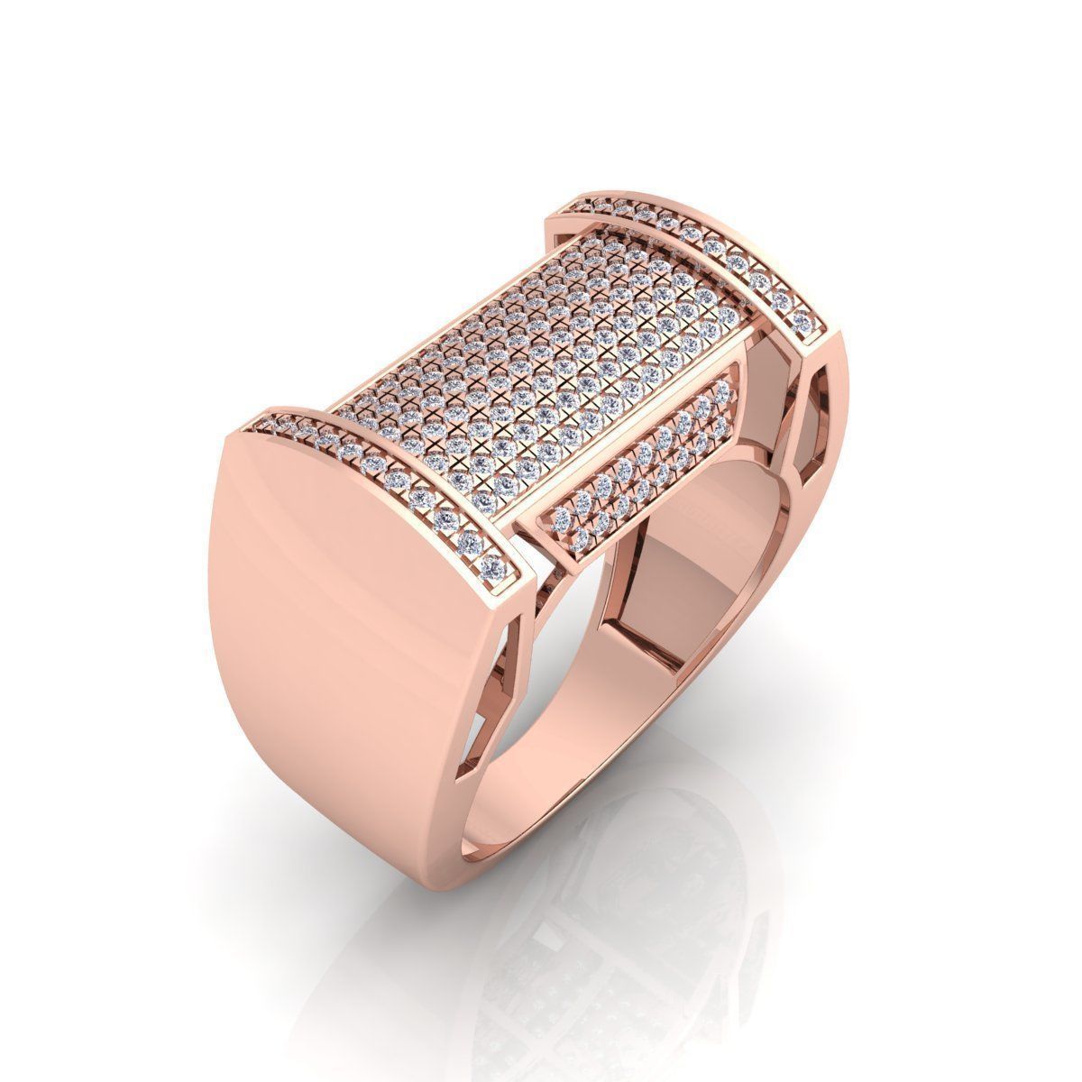 Mens Ring 06 3D print model_11