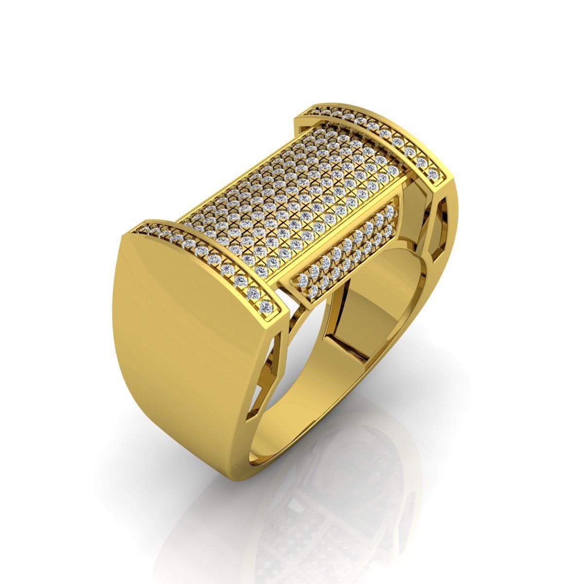 Mens Ring 06 3D print model_10