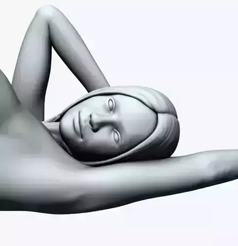 Woman lying down 01
